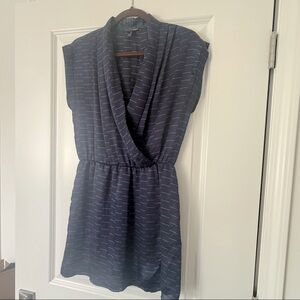 Aqua Navy Mini Dress